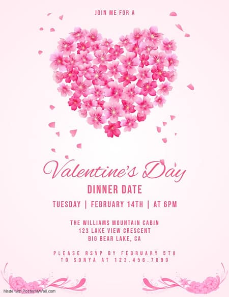 valentines day party - Made with PosterMyWall